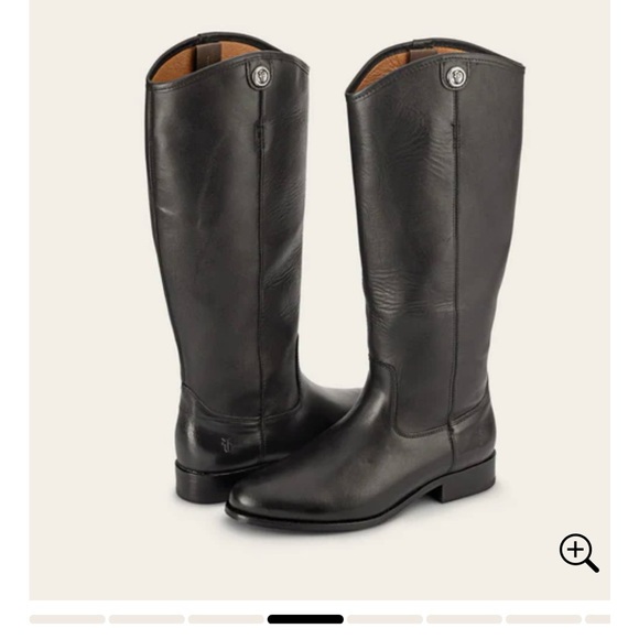 Frye Shoes - Frye Black Leather Heeled Boots